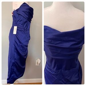 Bardot cobalt blue dress